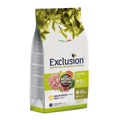 Exclusion Adult Medium Pollo 12kg