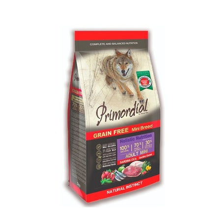 Primordial Grain Free Adult Mini Sardina y Oca 2kg
