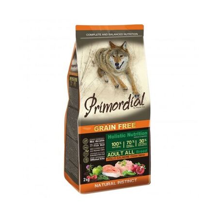 Primordial Grain Free Adult Salmón y Pollo 12kg