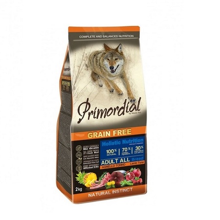 Primordial Grain Free Adult Atún y Cordero 12kg