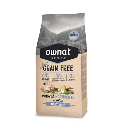 Ownat Just Grain Free Adult Cordero 14kg