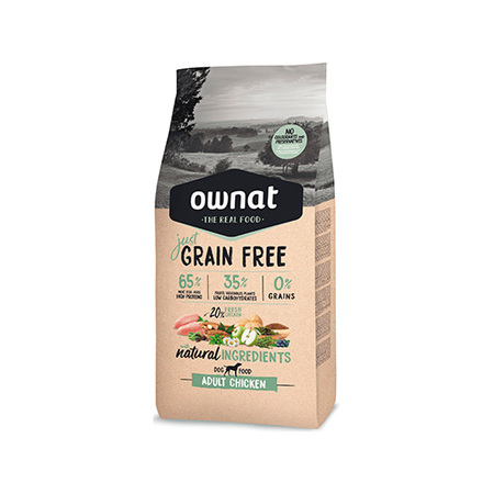 Ownat Just Grain Free Adult Pollo 14kg