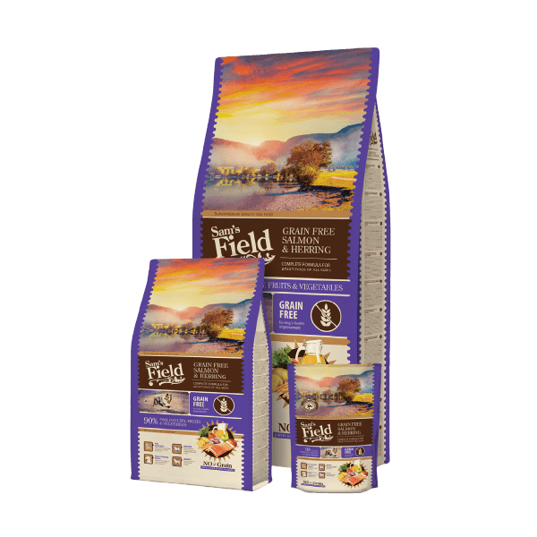 Sam's Field Grain Free Adult Salmón y Arenque 13kg