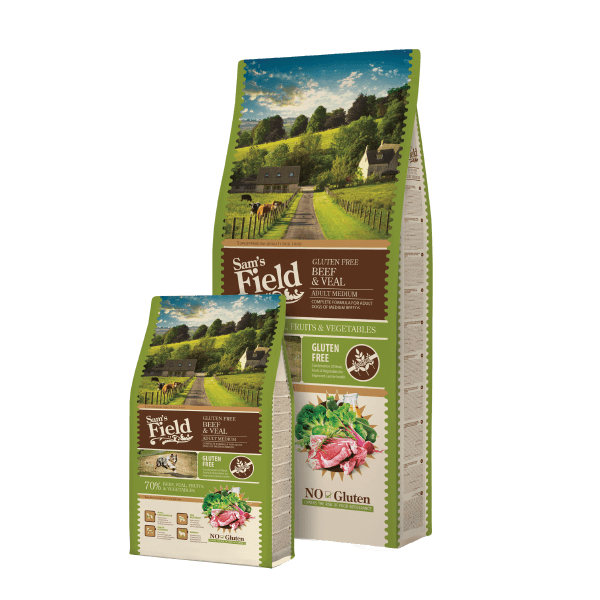Sam's Field Adult Medium Ternera 13kg